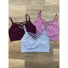 :: CRISS CROSS :: CURVY GIRL Bralette