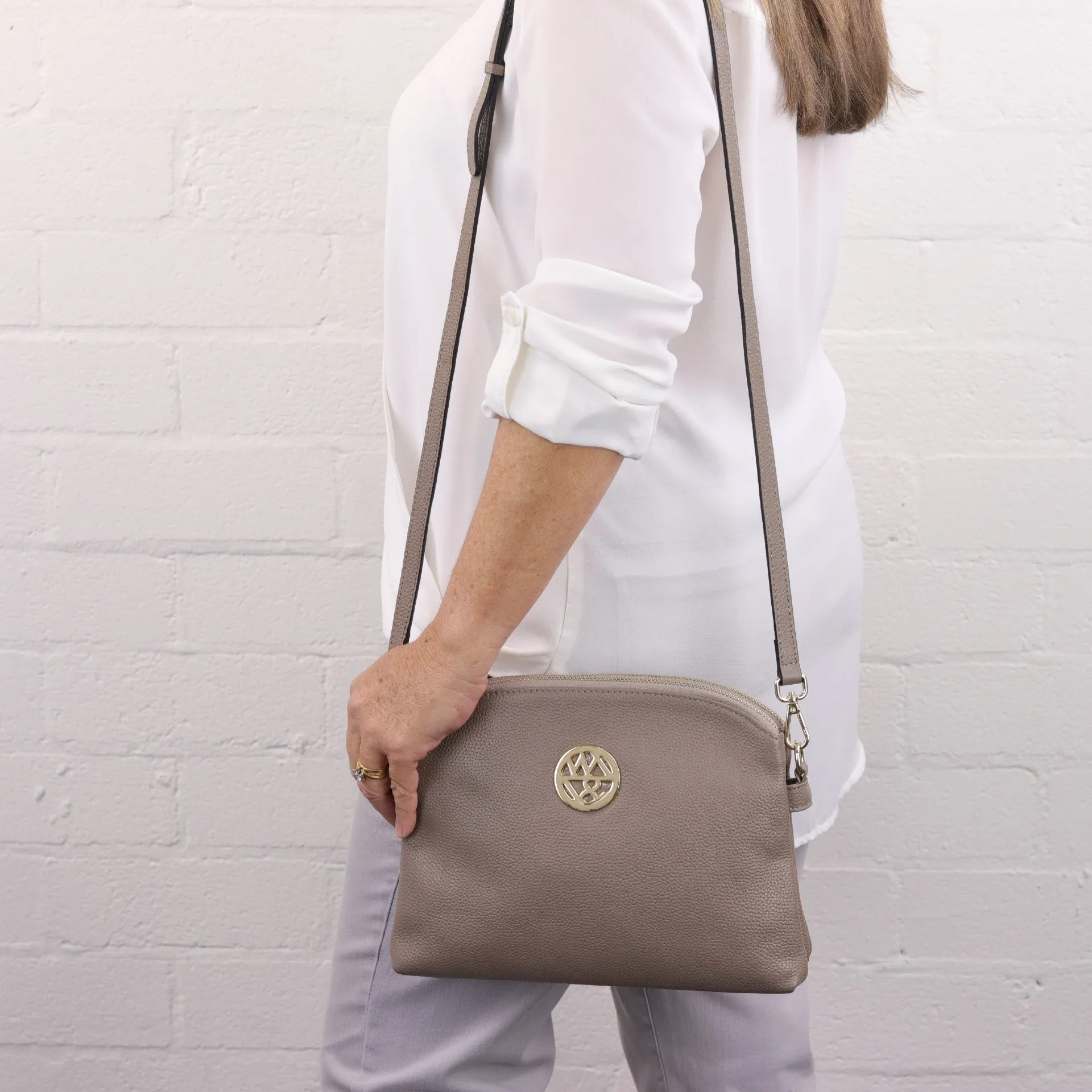 Abigail leather crossbody