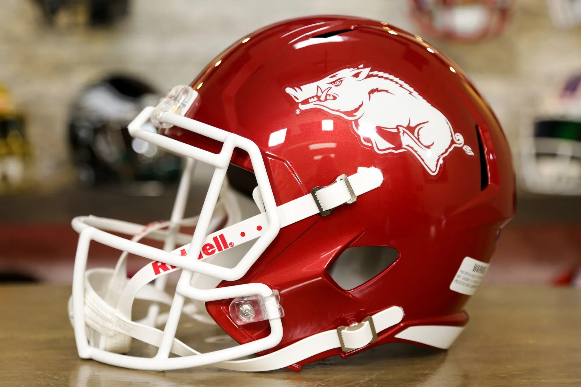 Arkansas Razorbacks Riddell Speed Replica Helmet