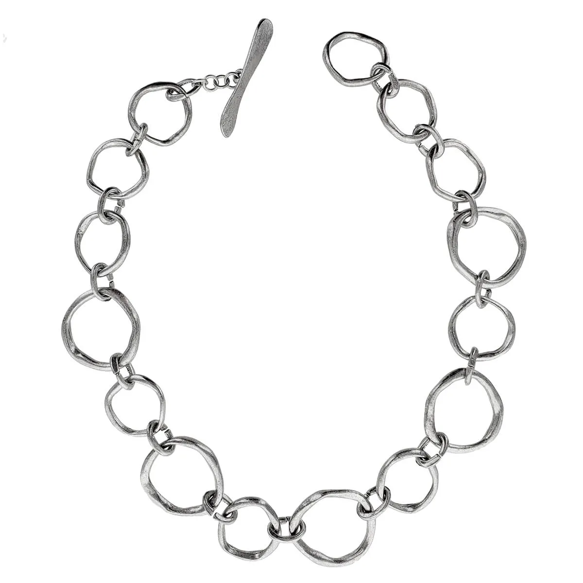 Avant Garde Paris Silver Fanfan Necklace