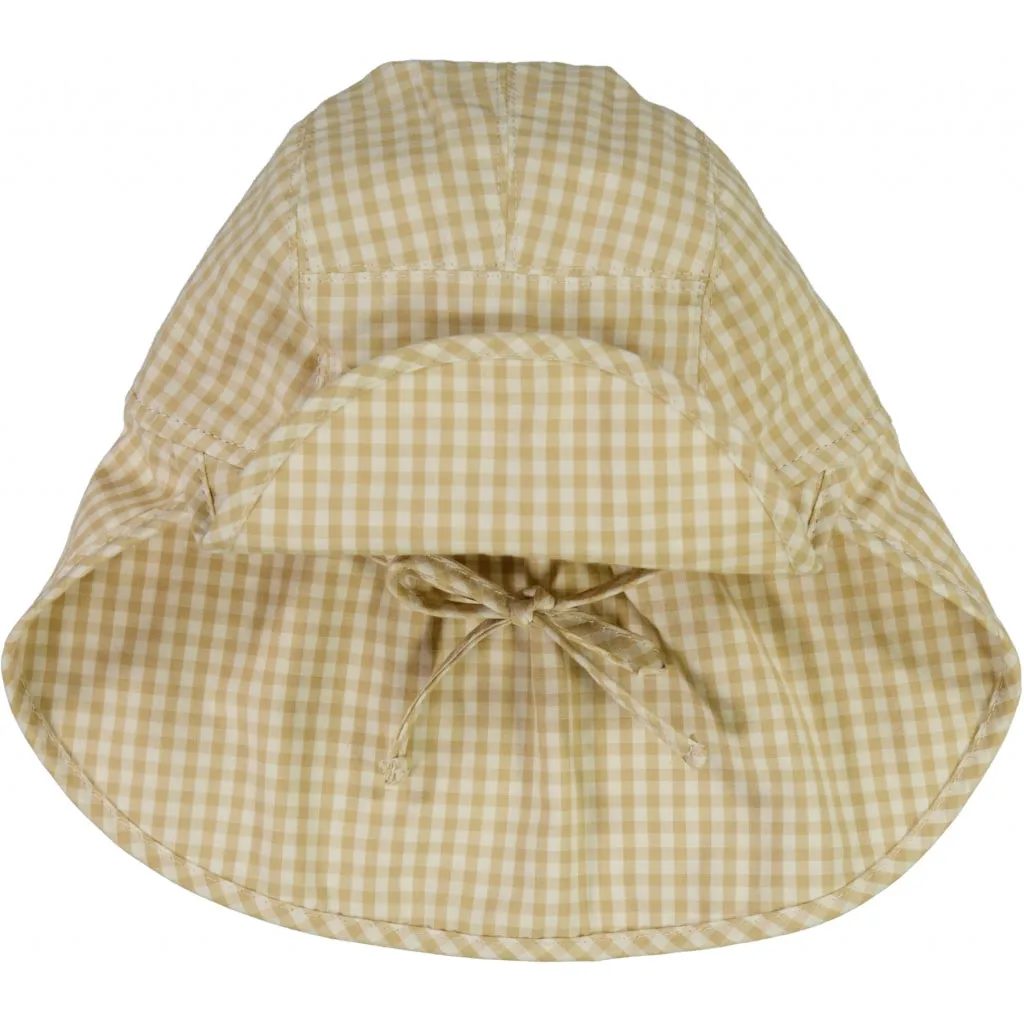 Baby Boy Sun Hat - oat check