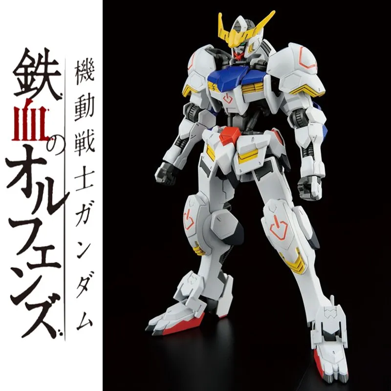 Bandai Original Anime Figure Gundam Model HG IBO 001 1/144 Jagged Barbatos Gundam Assembled Model Toy Birthday Gift