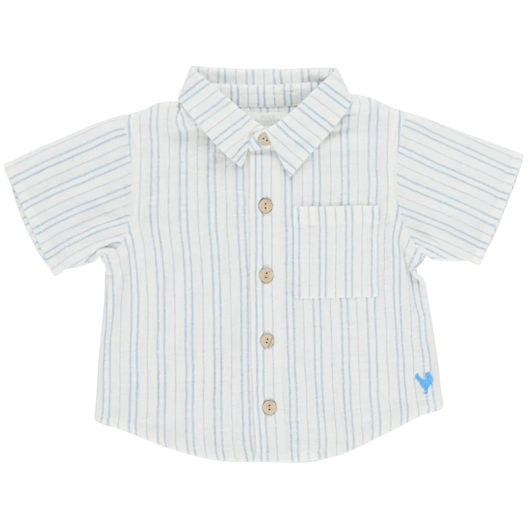 Boys Jack Shirt - Riviera Stripe