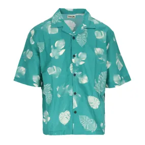 Camicia Uomo Madson Hawaii Verde Acqua