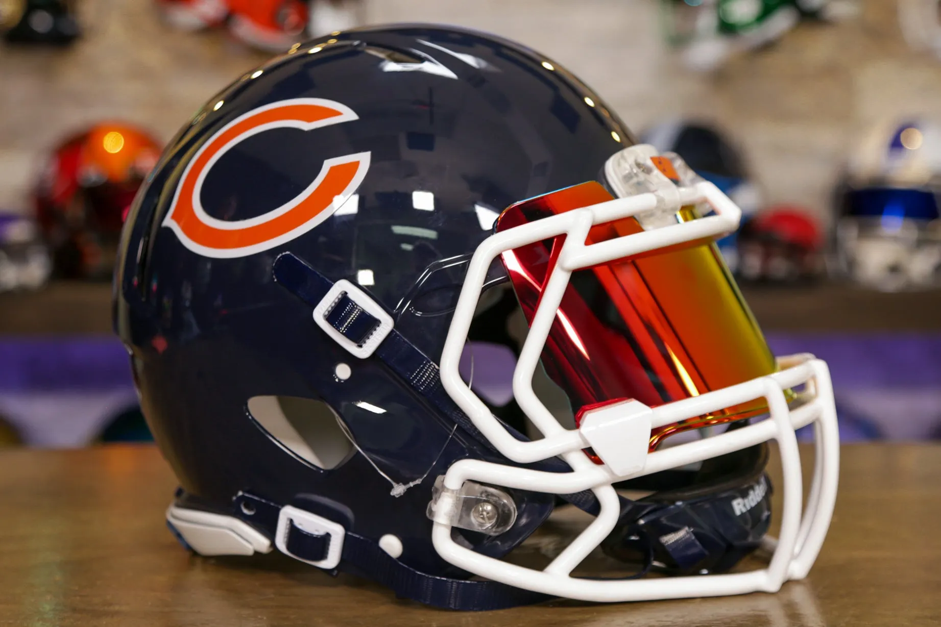 Chicago Bears Riddell Speed Authentic Helmet - GG Edition 00262