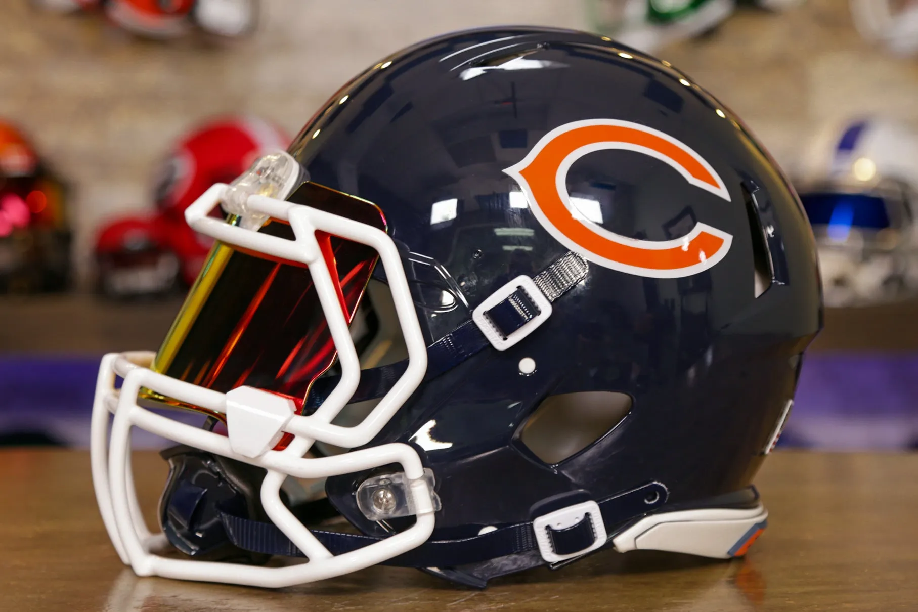 Chicago Bears Riddell Speed Authentic Helmet - GG Edition 00262