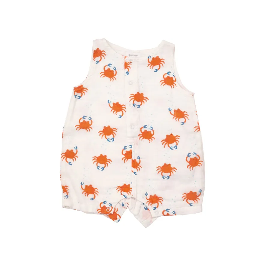 Crabby Cuties Shortie Romper