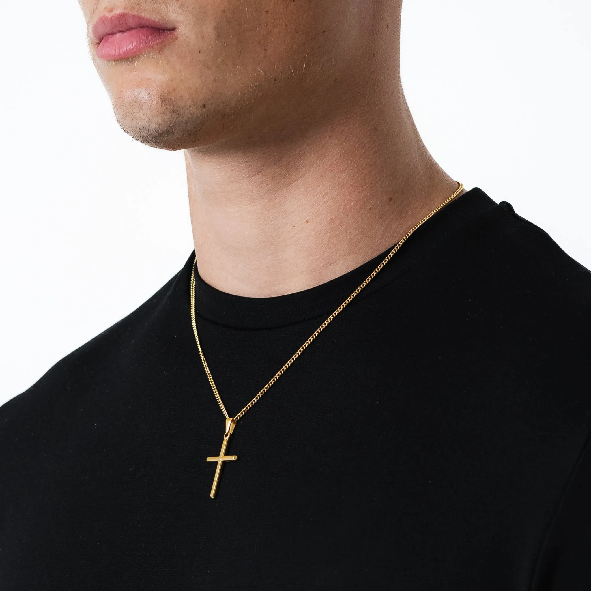 Cross Pendant (18K Gold)