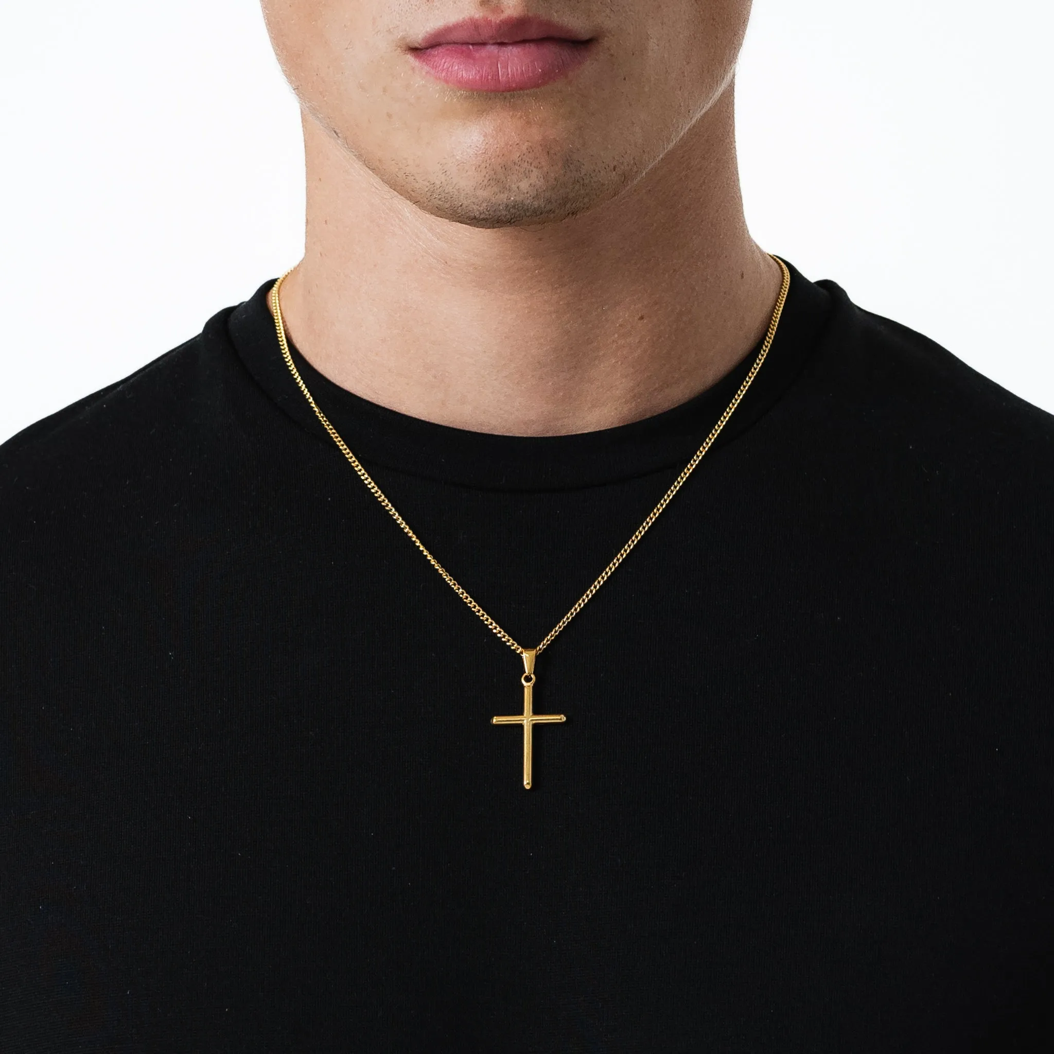 Cross Pendant (18K Gold)