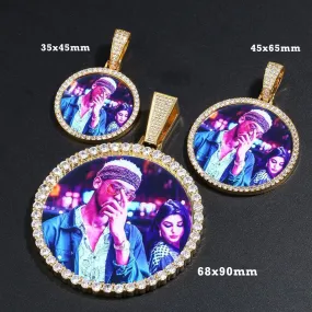 Custom Photo Medallions Necklace Best Christmas Gifts For Men