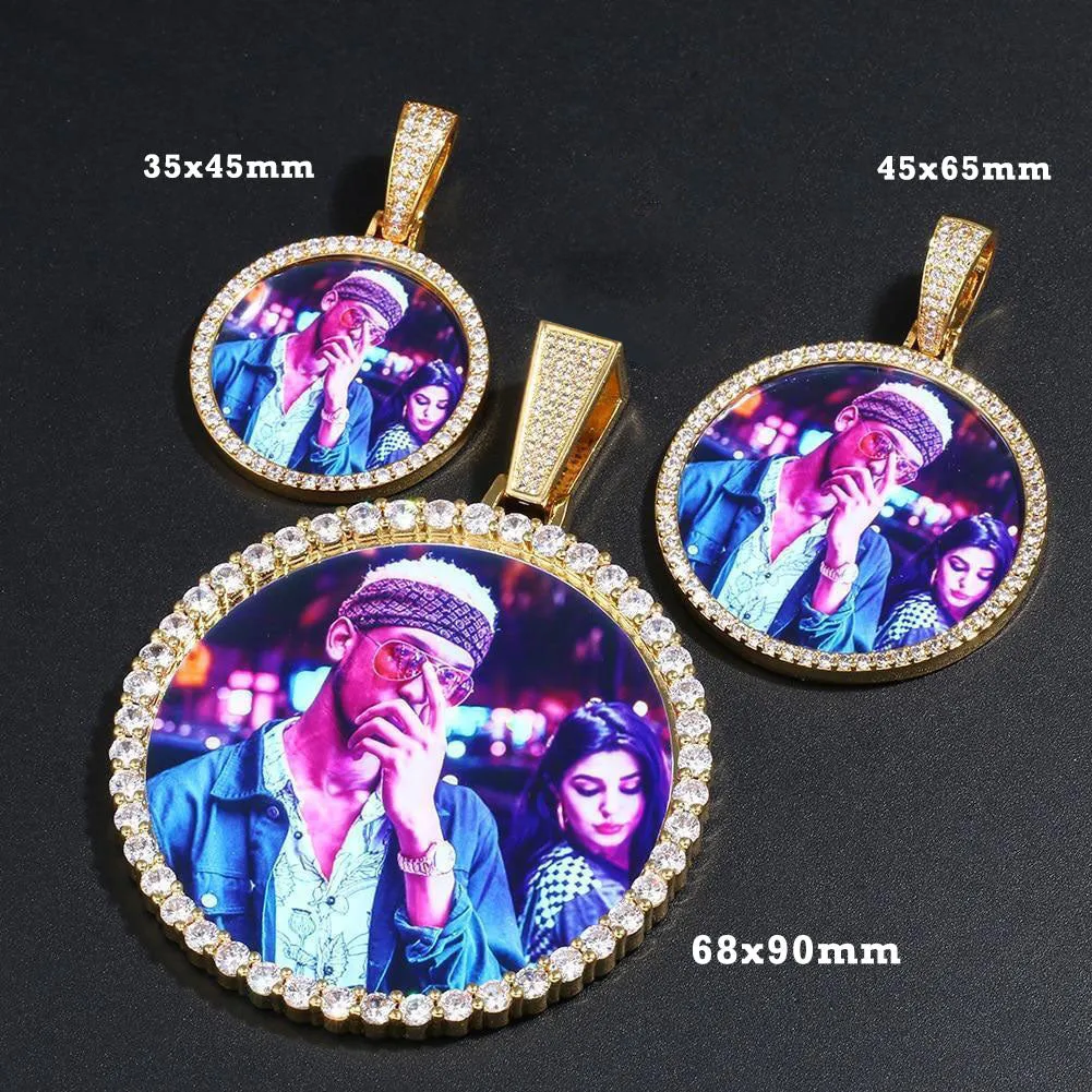 Custom Photo Medallions Necklace Best Christmas Gifts For Men