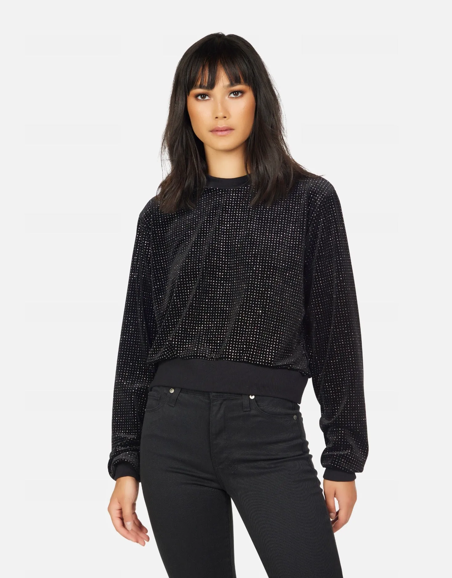 Exon Crop Pullover