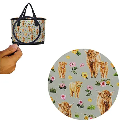 Floral Cow NGIL Cooler Bag