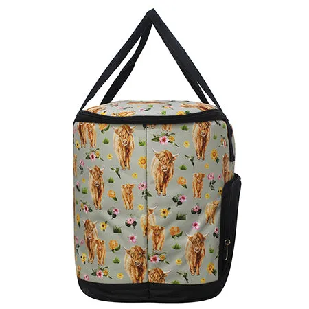 Floral Cow NGIL Cooler Bag