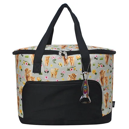 Floral Cow NGIL Cooler Bag