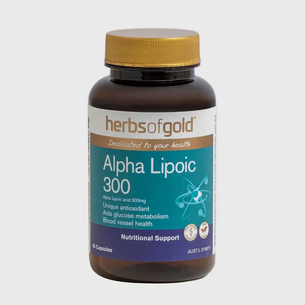 Herbs of Gold - Alpha - Lipoic Acid 300