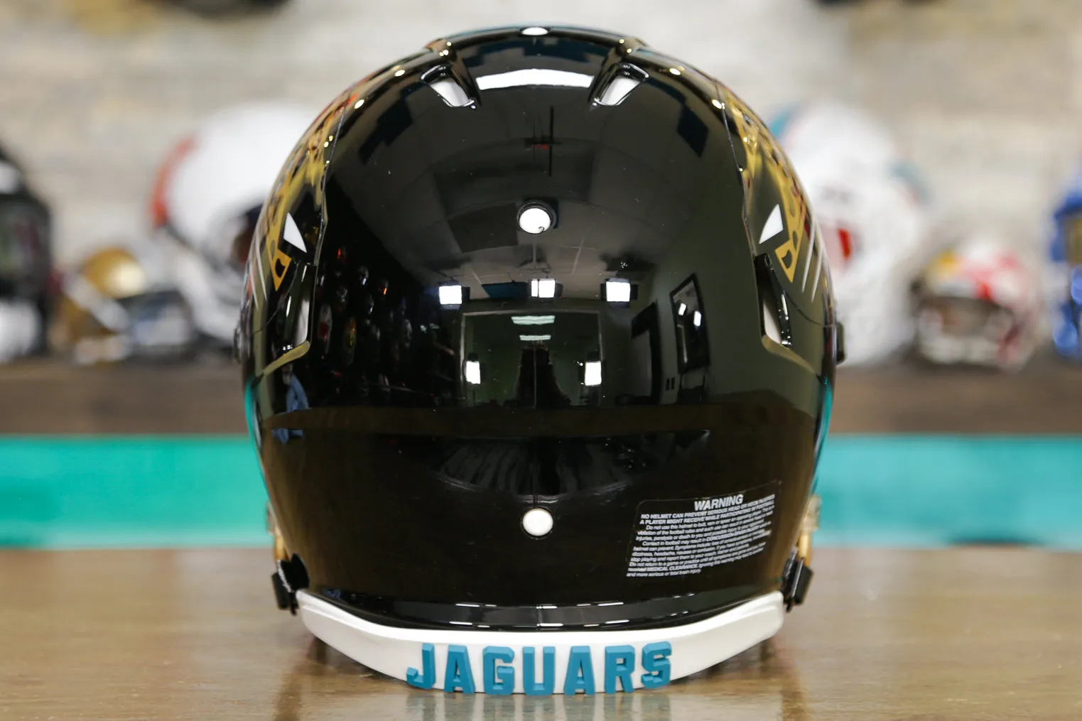 Jacksonville Jaguars Riddell Speed Authentic Helmet - GG Edition 00281