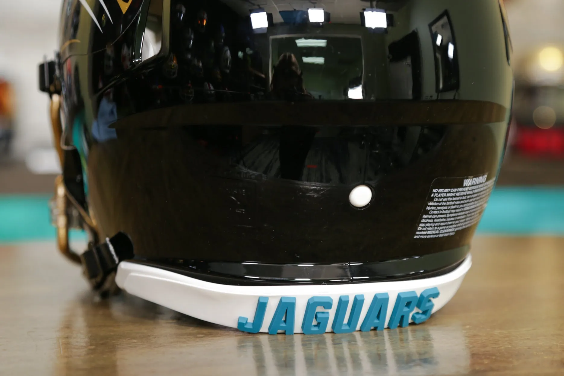 Jacksonville Jaguars Riddell Speed Authentic Helmet - GG Edition 00281