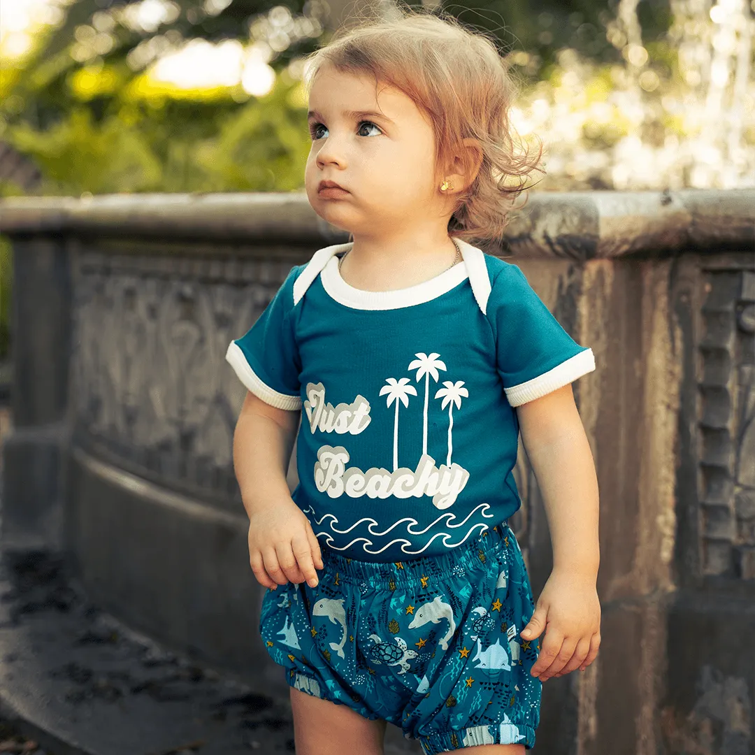 Just Beachy Bamboo Baby Onesie