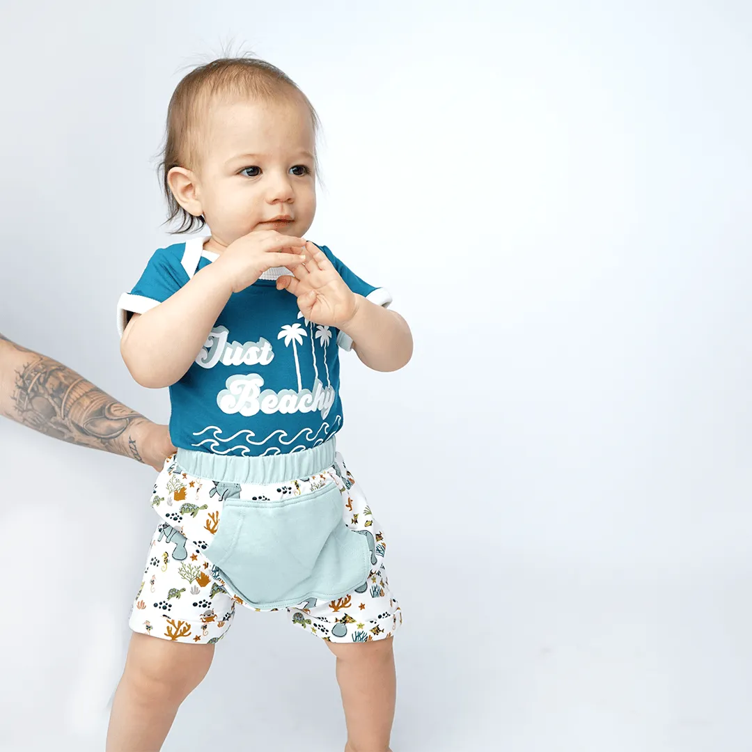 Just Beachy Bamboo Baby Onesie