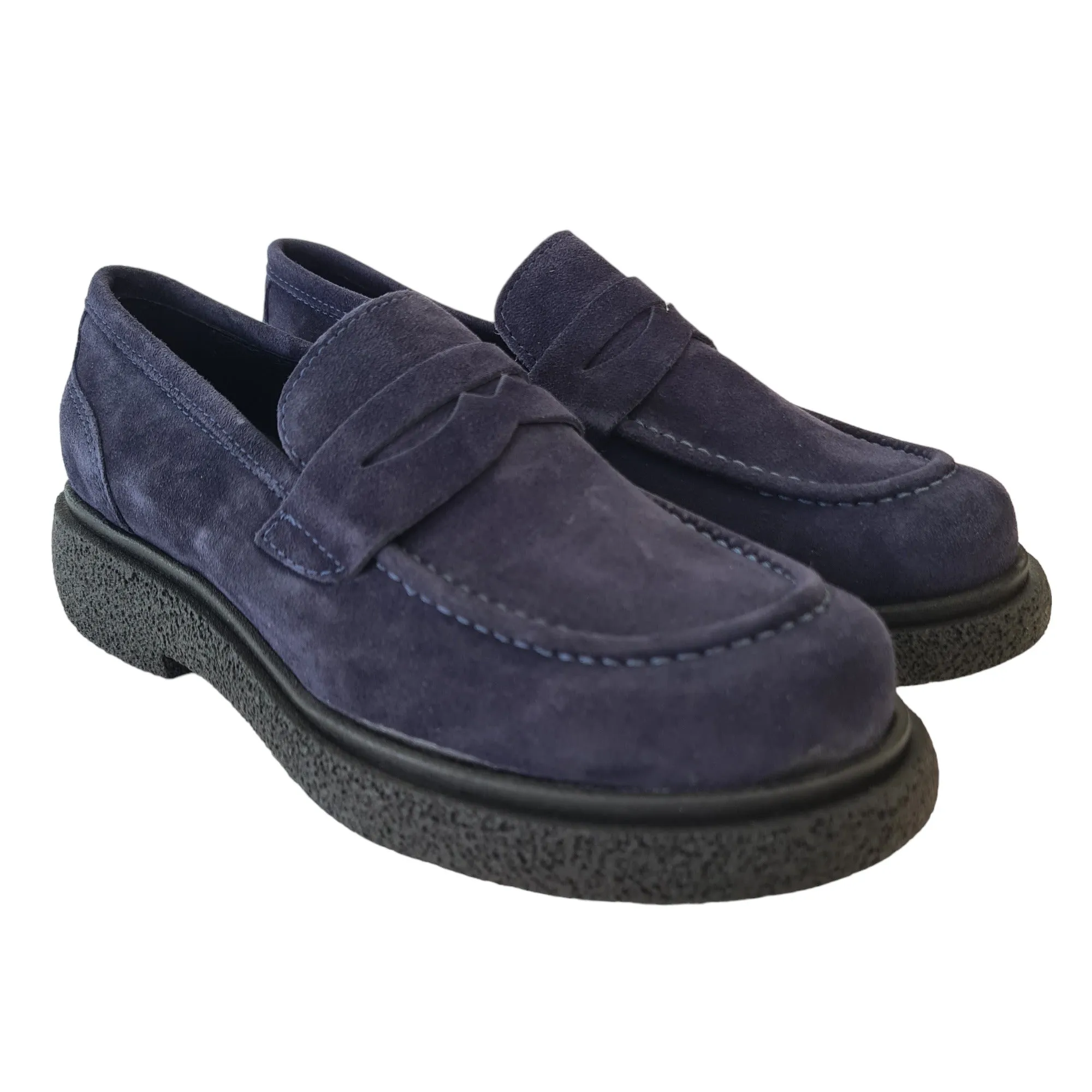 Les Poèmes Mocassino Donna Blu Rif.913