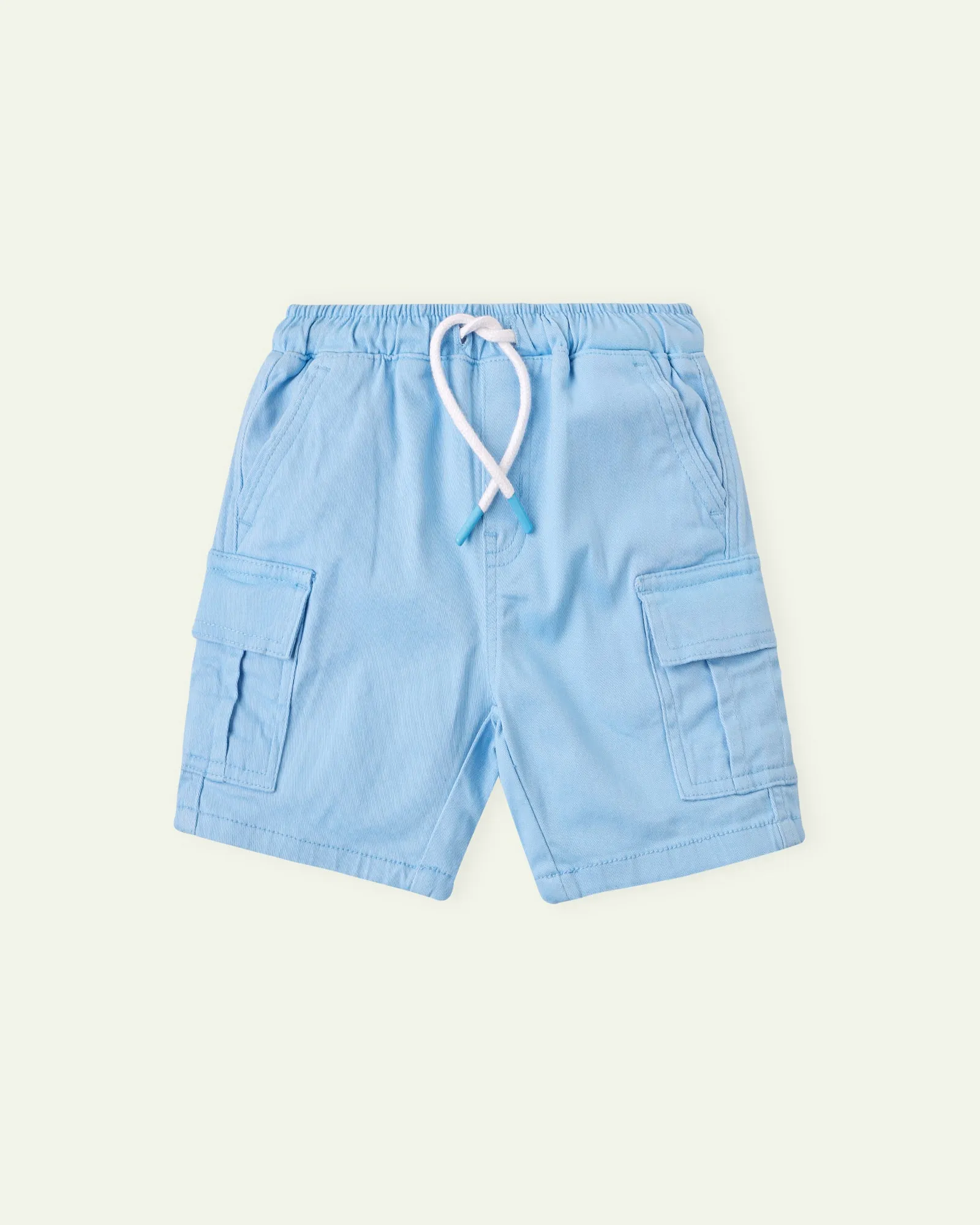 Light Blue Cargo Shorts