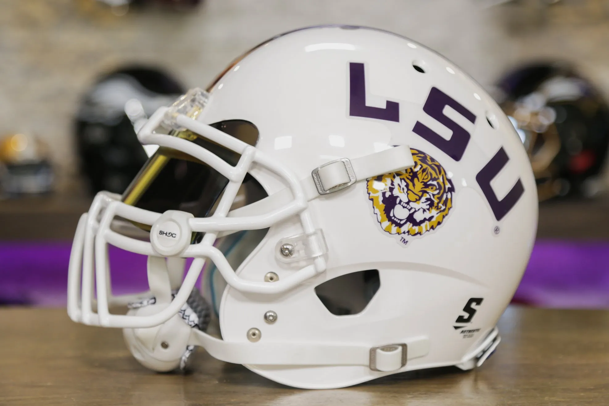 LSU Tigers Schutt XP Authentic Helmet - GG Edition