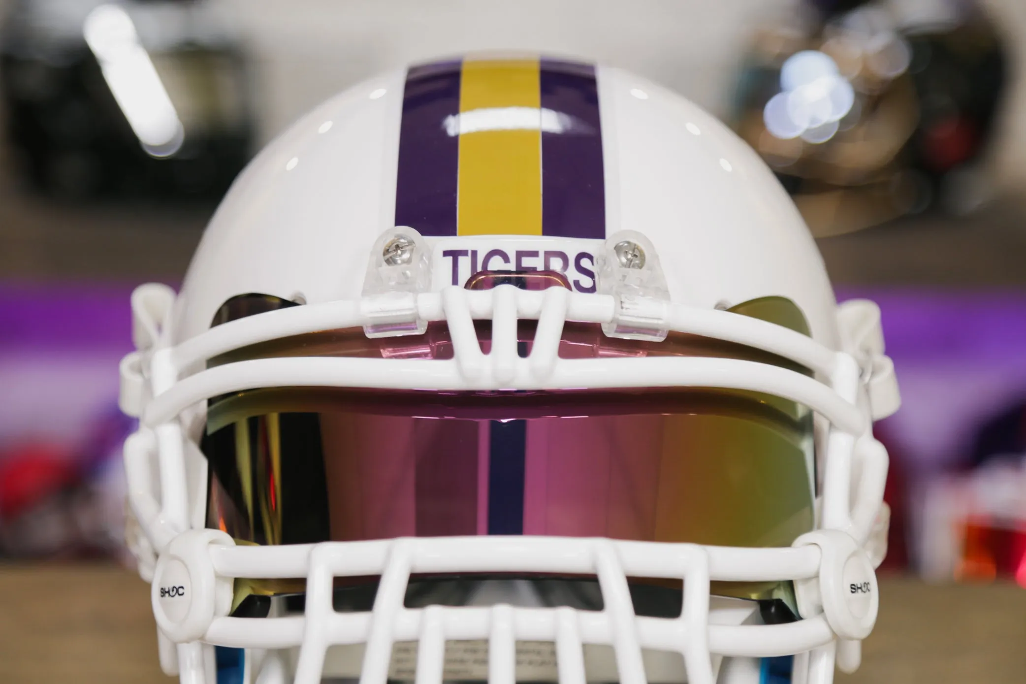 LSU Tigers Schutt XP Authentic Helmet - GG Edition