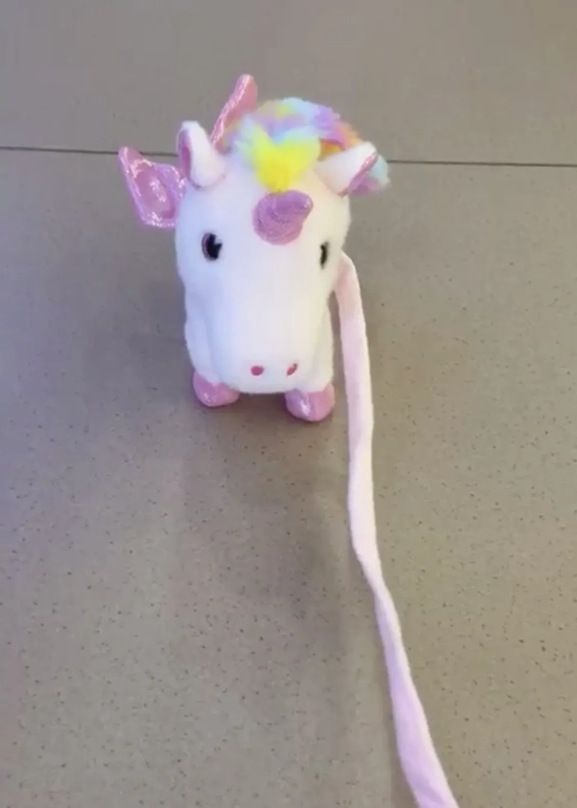 Magic Walking and Singing Unicorn With LED Light on The Cheeks