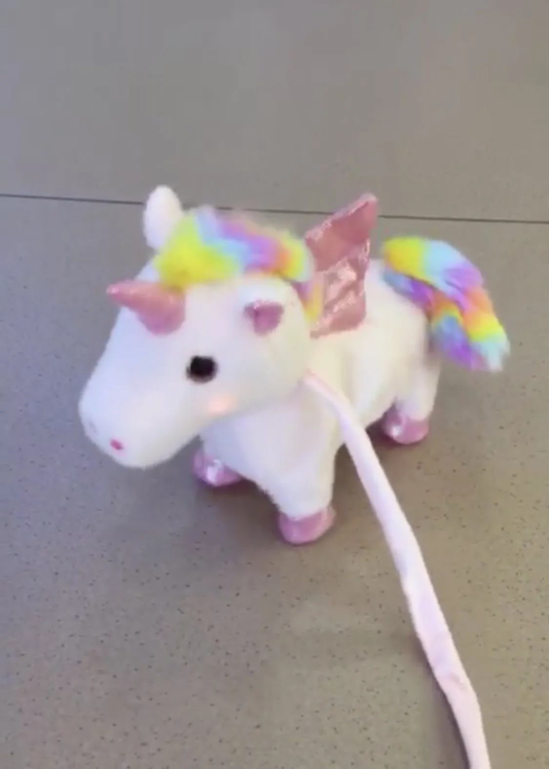 Magic Walking and Singing Unicorn With LED Light on The Cheeks