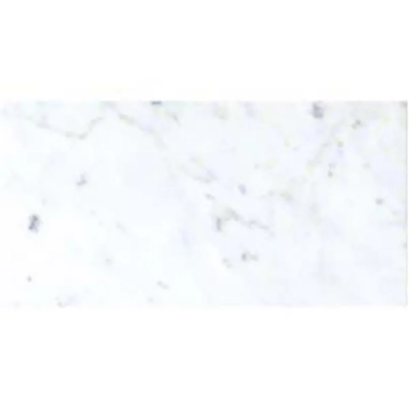 Marble Tile Collection Carrara White Subway 6"x12"