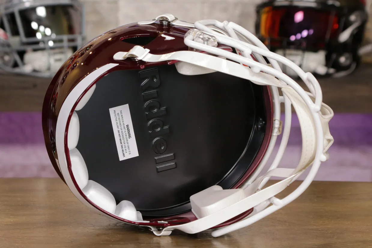 Mississippi State Bulldogs - Riddell Speed Replica Helmet - Script