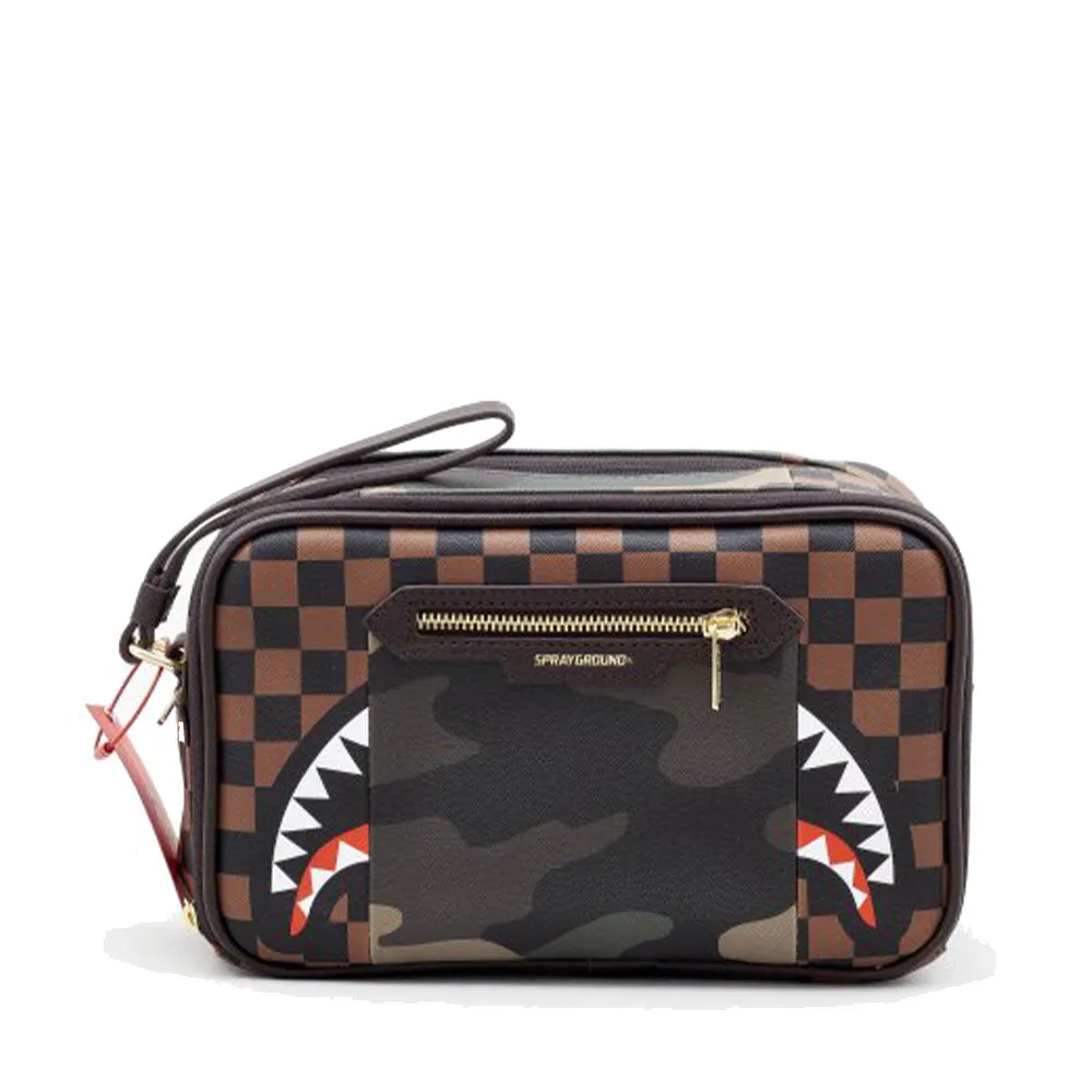 Necessaire SPRAYGROUND stampa Sip With Camo Accent