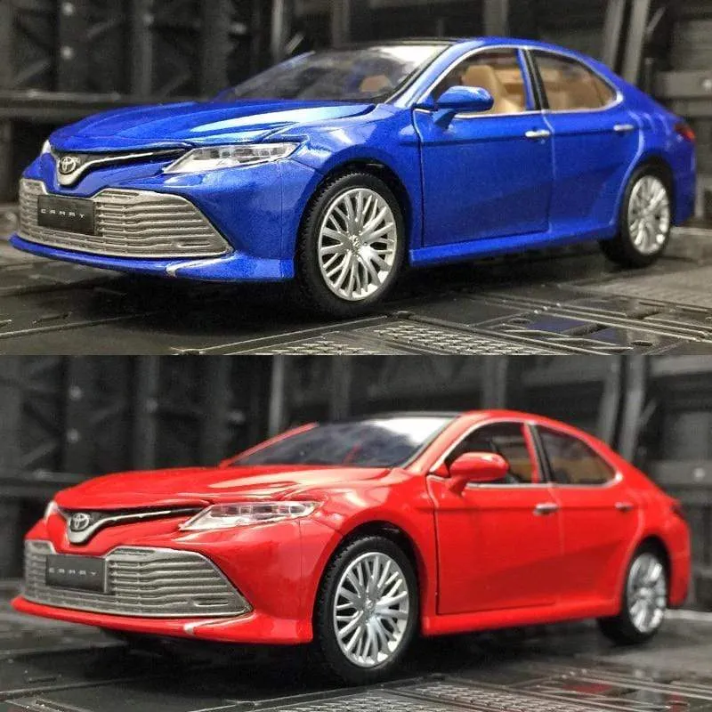 New 1:32 Toyota Eighth Generation 8 Camry Simulation Car Model Alloy Car Model Toy Car Decoration Boy Birthday Gift Collection