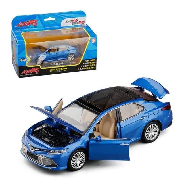 New 1:32 Toyota Eighth Generation 8 Camry Simulation Car Model Alloy Car Model Toy Car Decoration Boy Birthday Gift Collection