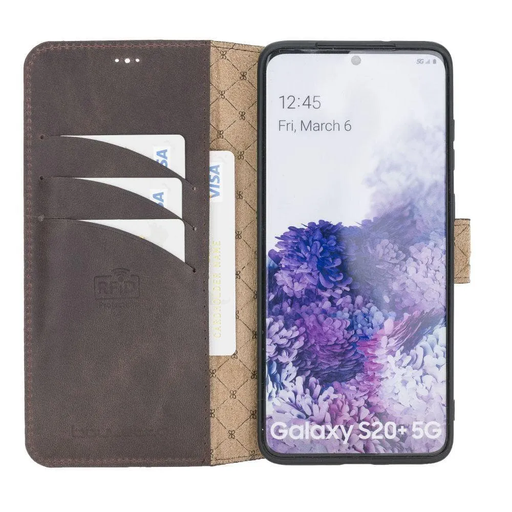 Samsung Galaxy S20 Series Leather Wallet Folio Case