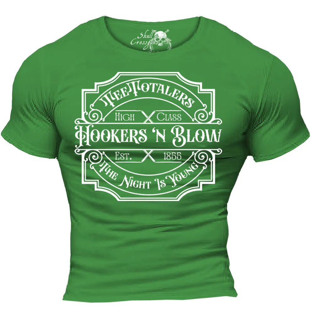 Teetotalers H00kers n Blow Funny T-Shirt