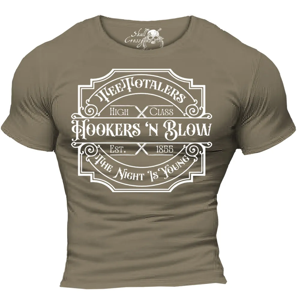 Teetotalers H00kers n Blow Funny T-Shirt