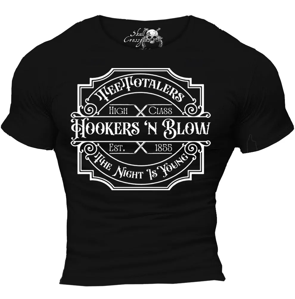 Teetotalers H00kers n Blow Funny T-Shirt