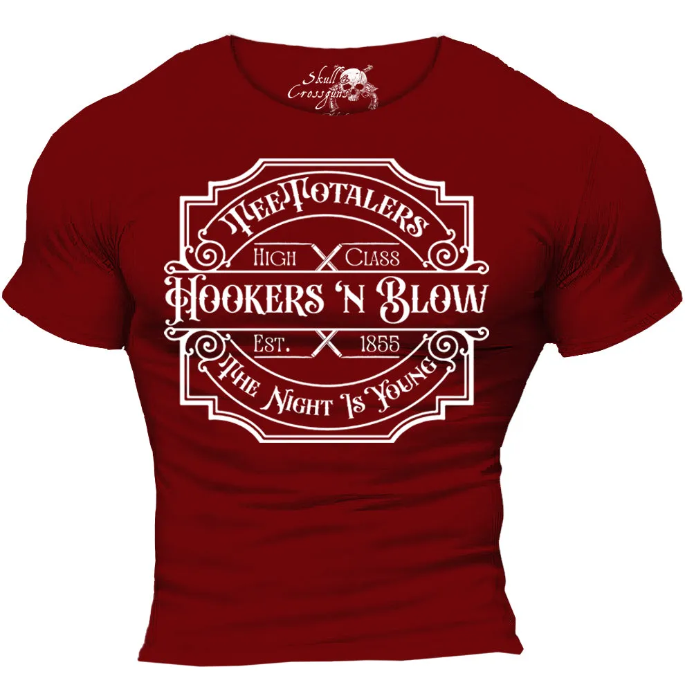 Teetotalers H00kers n Blow Funny T-Shirt