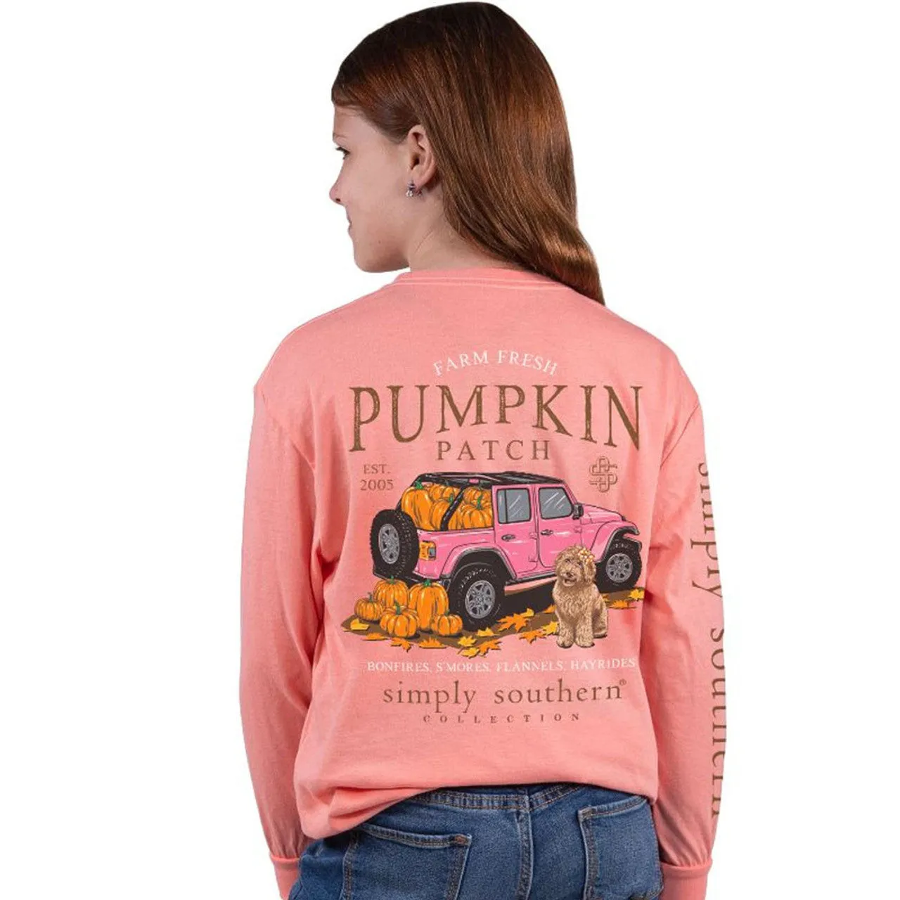 ::Youth:: HAYRIDE [Simply Southern] Long Sleeve Tee